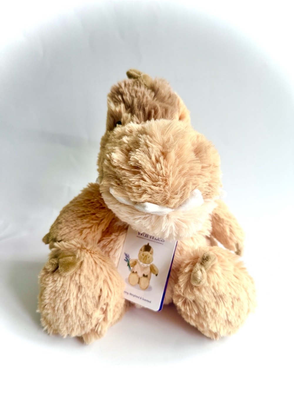 NWT Warmies Megalosaurus Stuffed Animal Scented, Weighted, Warming